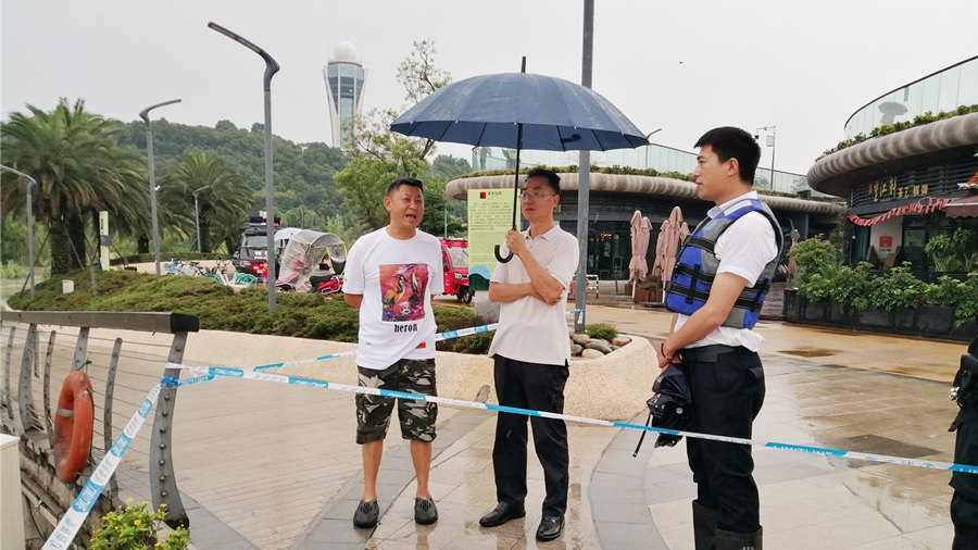 08-8月16日，集团安办在三江码头开展安全检查工作_副本