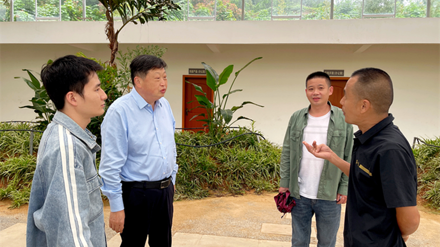 bat365中文官方网站官网党委书记、董事长李桂炳调研乡村振兴驻村帮扶工作